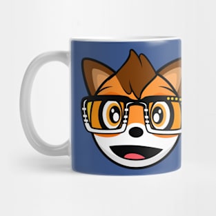 Happy Fox Robin Mug